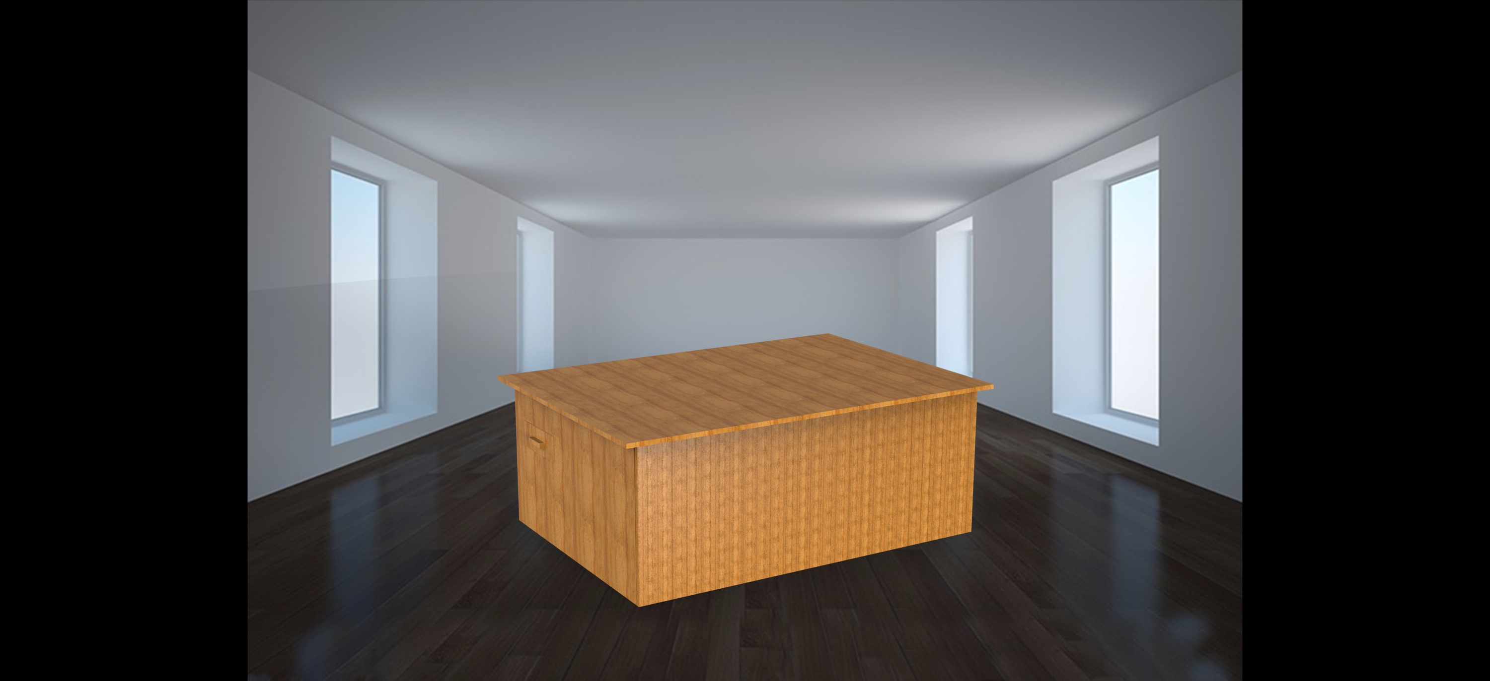 模块化多功能实验室一体化桌椅