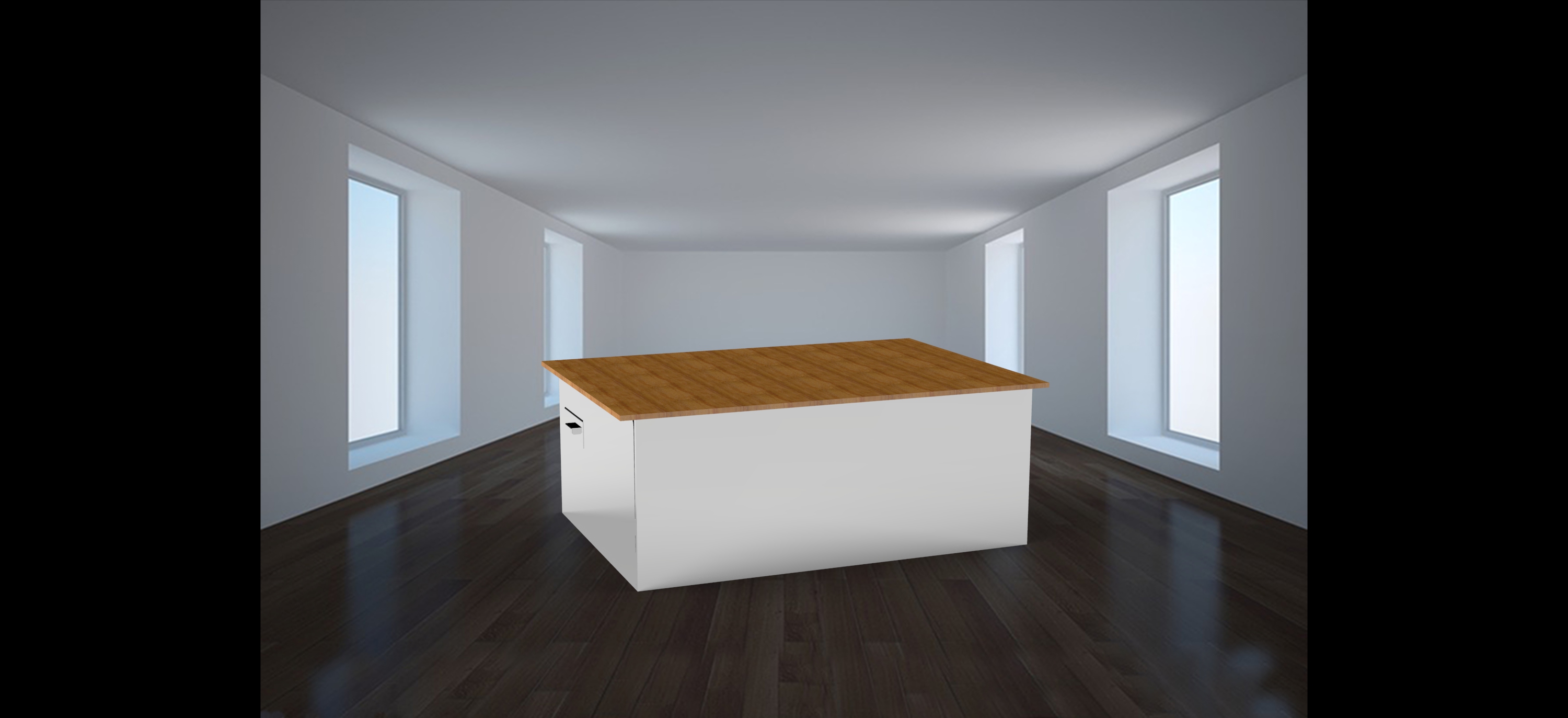 模块化多功能实验室一体化桌椅