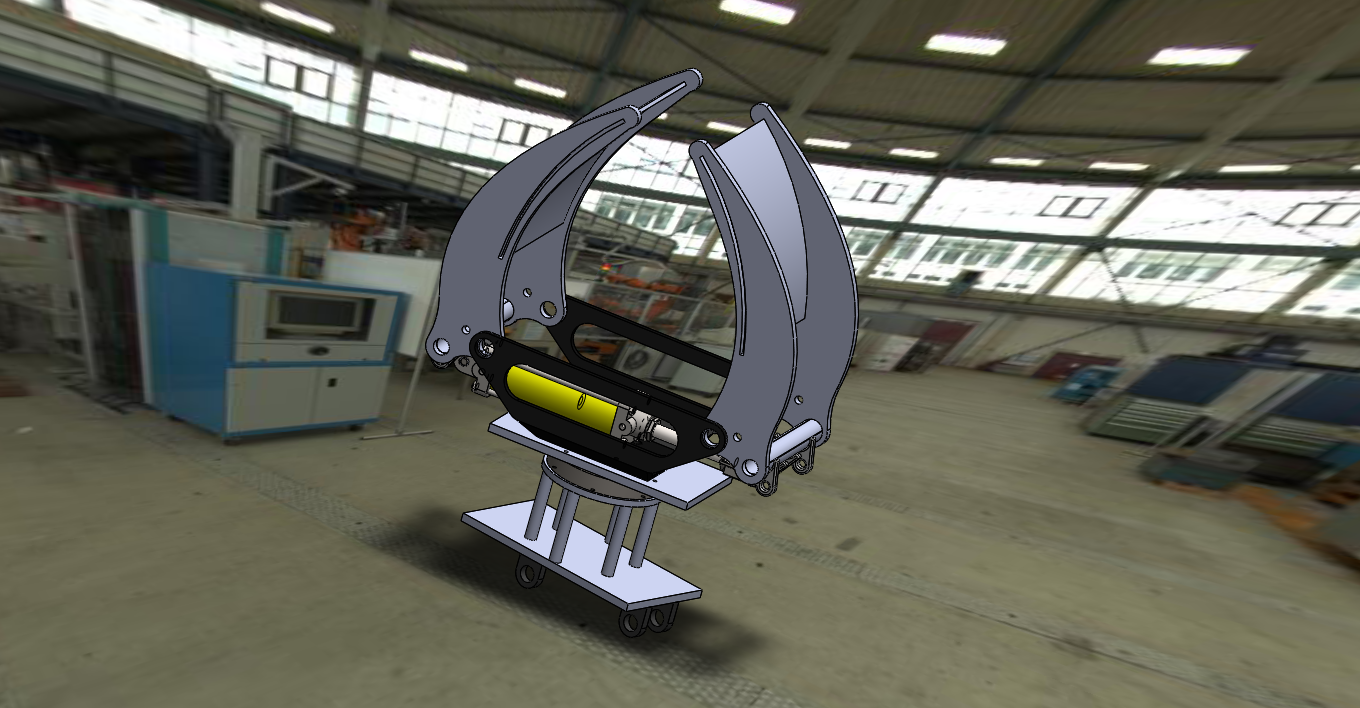 抓斗 夹持器 夹爪