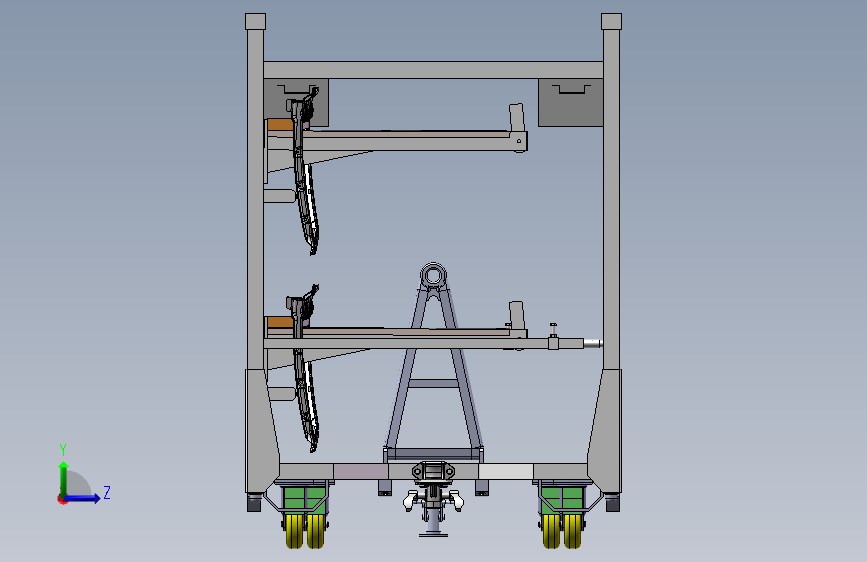 门框 左侧视图