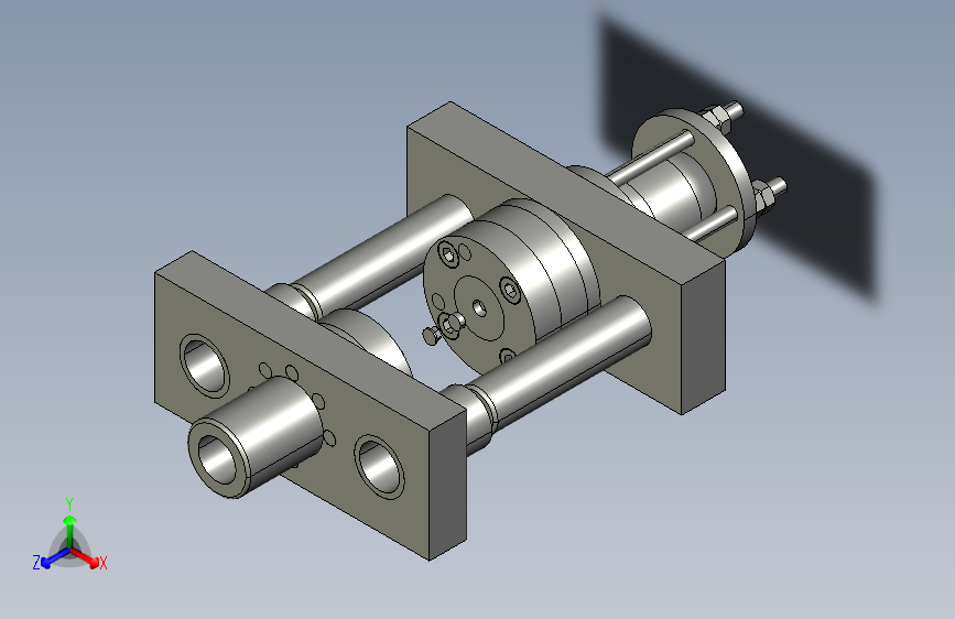 钛合金六角法兰面自锁镙母挤压模