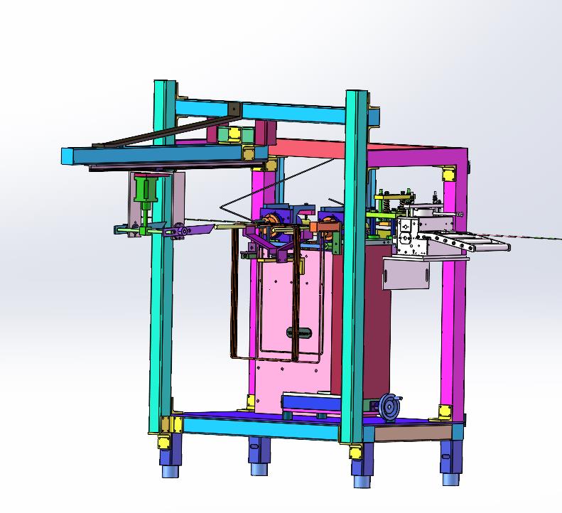 建筑用方向框型钢筋折弯成型设备