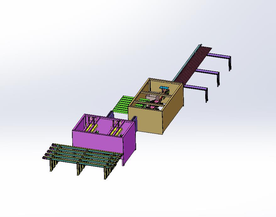 门窗铝合金整料裁剪开孔流水产线