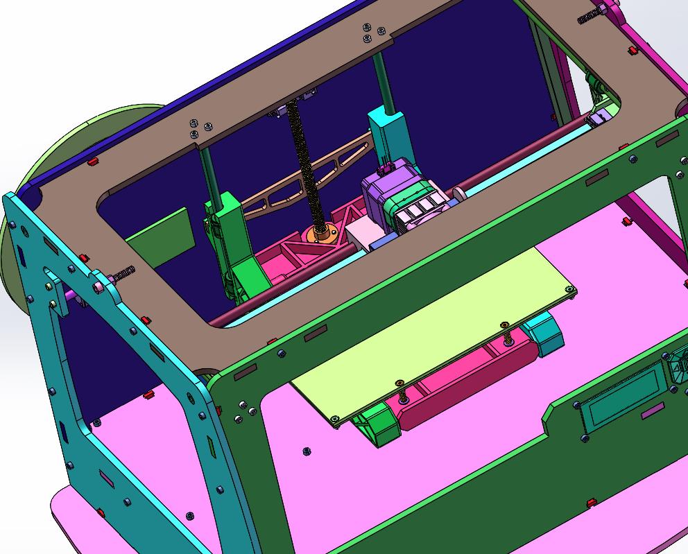 碳纤维玩具手办FDM熔断工业级3D打印机