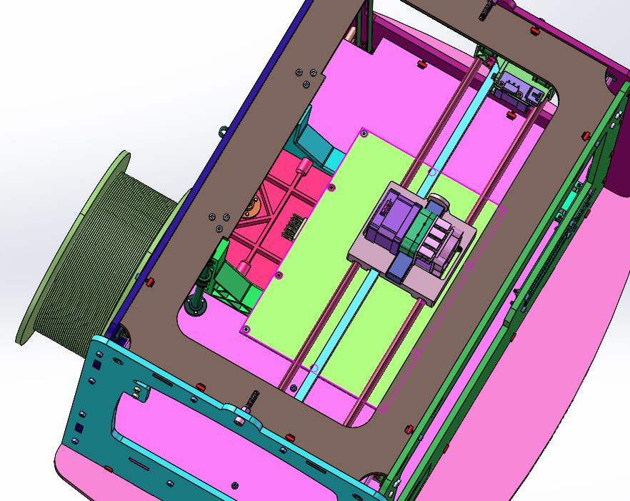碳纤维玩具手办FDM熔断工业级3D打印机