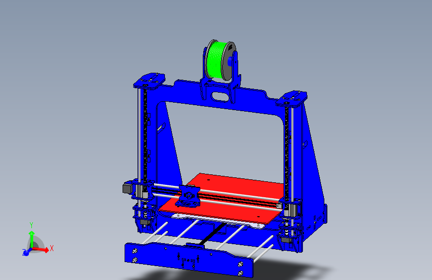 3D打印机设计模型