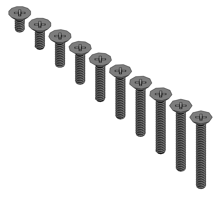 m1-4-l3mm-l12mm-标准紧固件