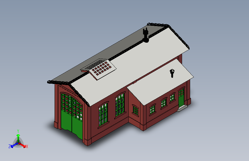 房屋城堡系列模型 (33)