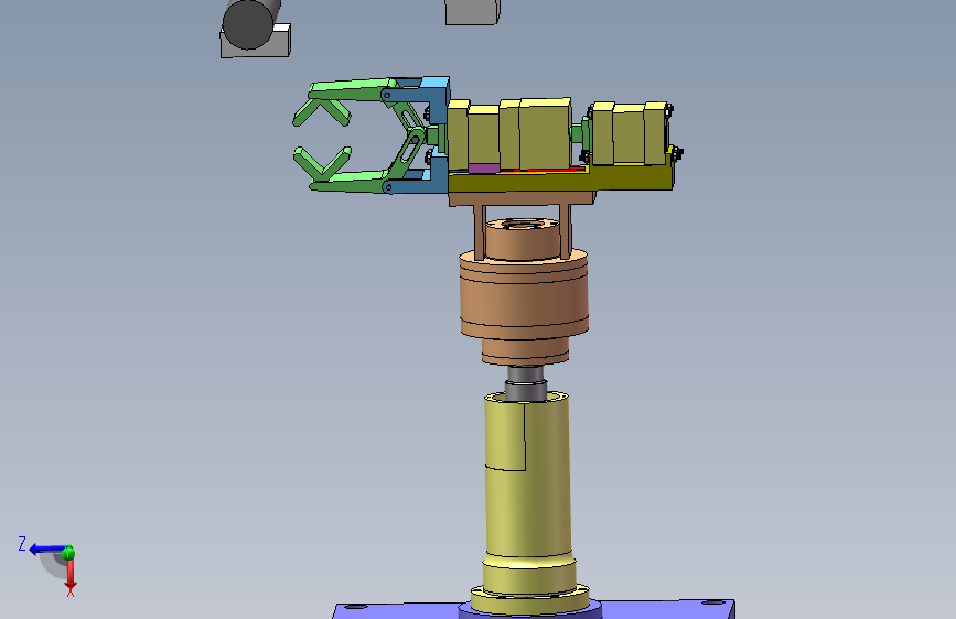 【JQ049】数控车床上下料机械手Solidworks三维建模及分析