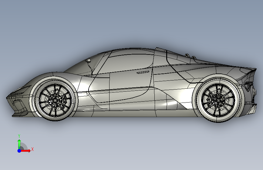 B2 Spirit STP 正面视图