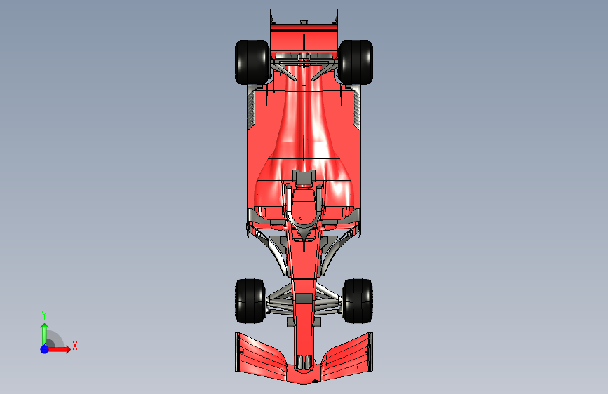 f1-2019 STP STL 正面视图