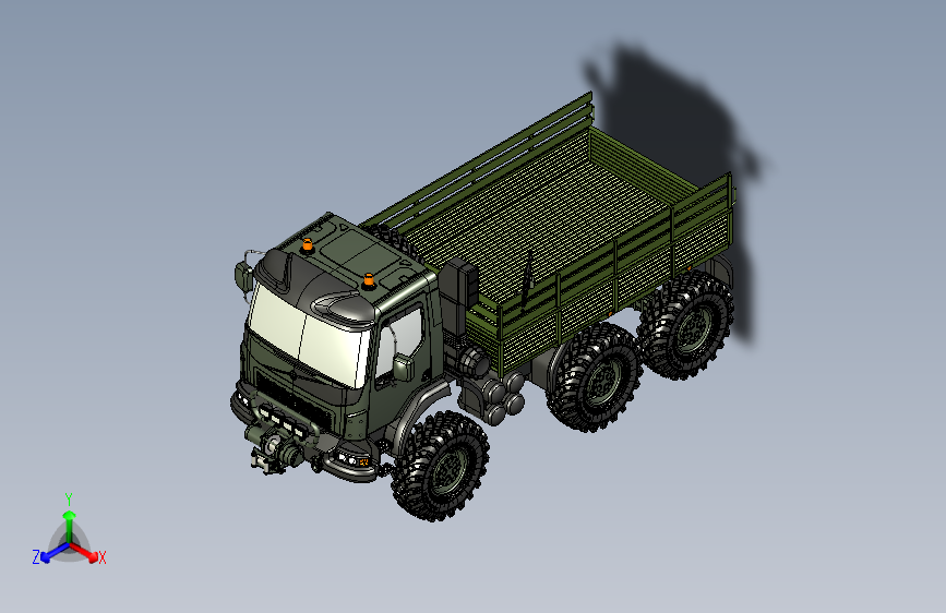 Military Truck 6x6 STP