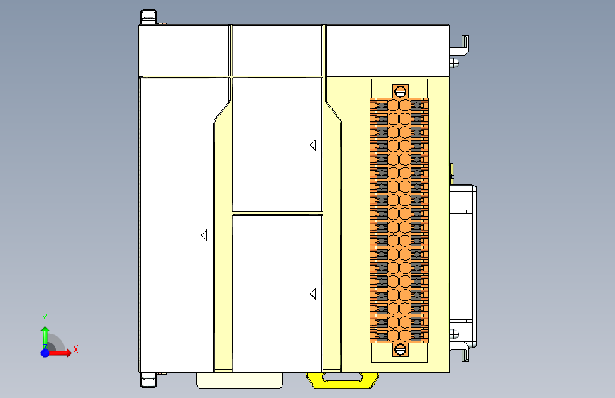 AM600系列通用型中型PLC AM600-CPU1608TN 正面视图