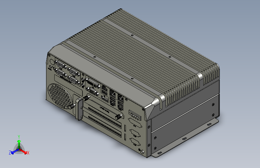 E7dl工控机 E7系列 Step 模型图纸下载 懒石网