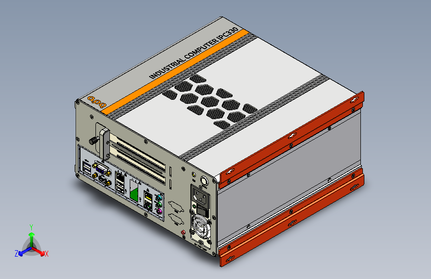 IPC-330D-立放 工控机 IPC300D series