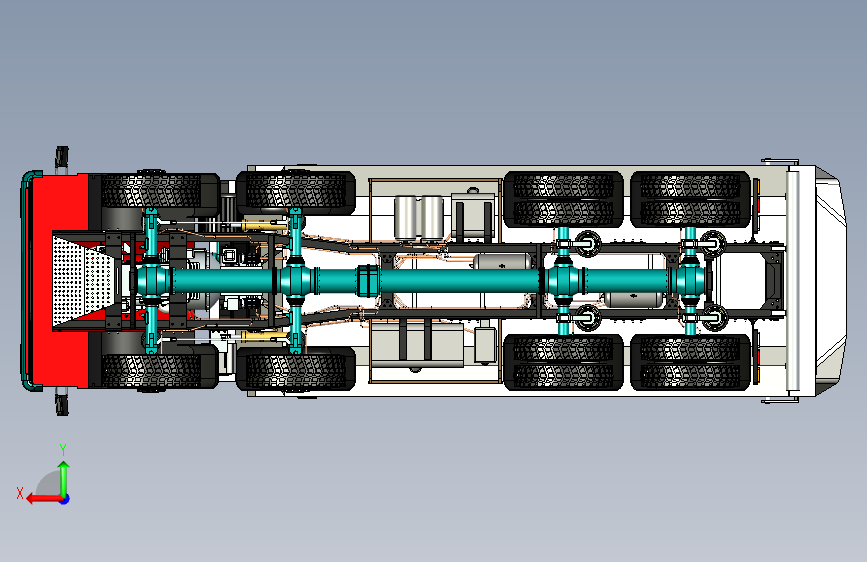 tatra-phoenix-8x8-mining-version STP 背面视图