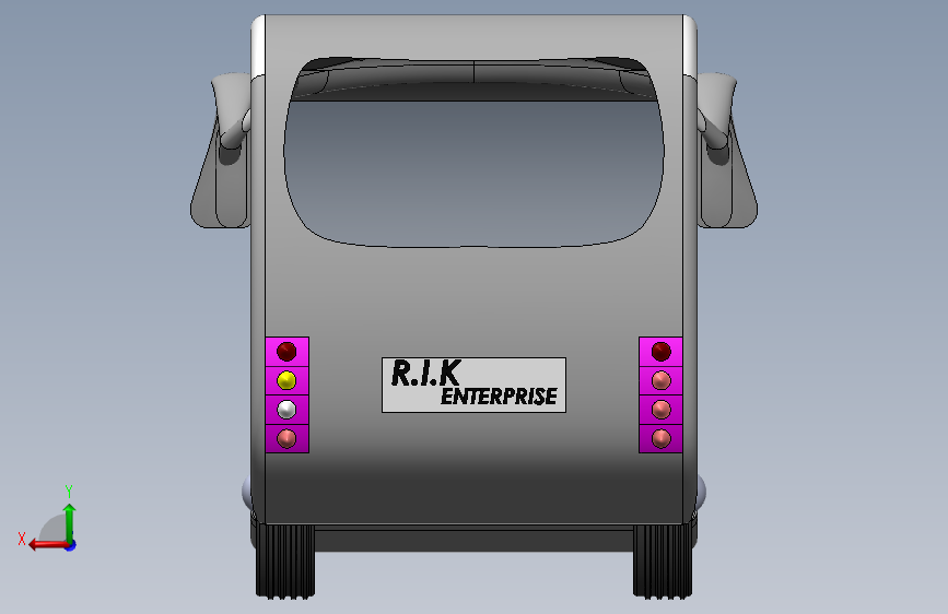 v-i-p-bus SW 背面视图