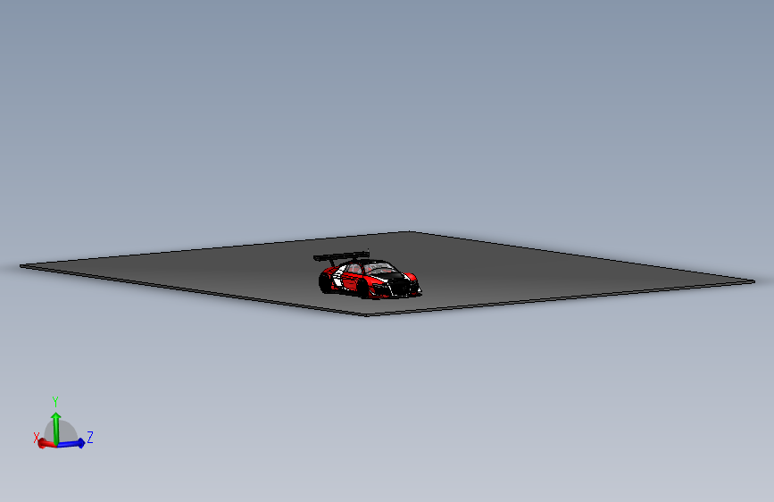 奥迪 R8 lms ultra SolidWorks stp