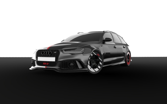 奥迪 RS6 SolidWorks stp igs
