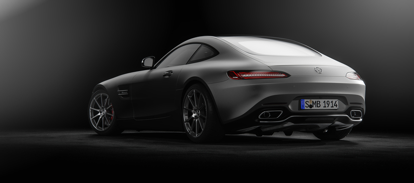 奔驰 AMG GT stp obj