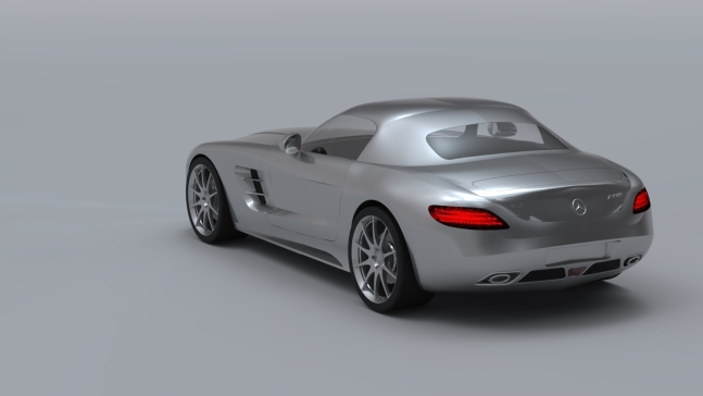 奔驰 SLS AMG stp