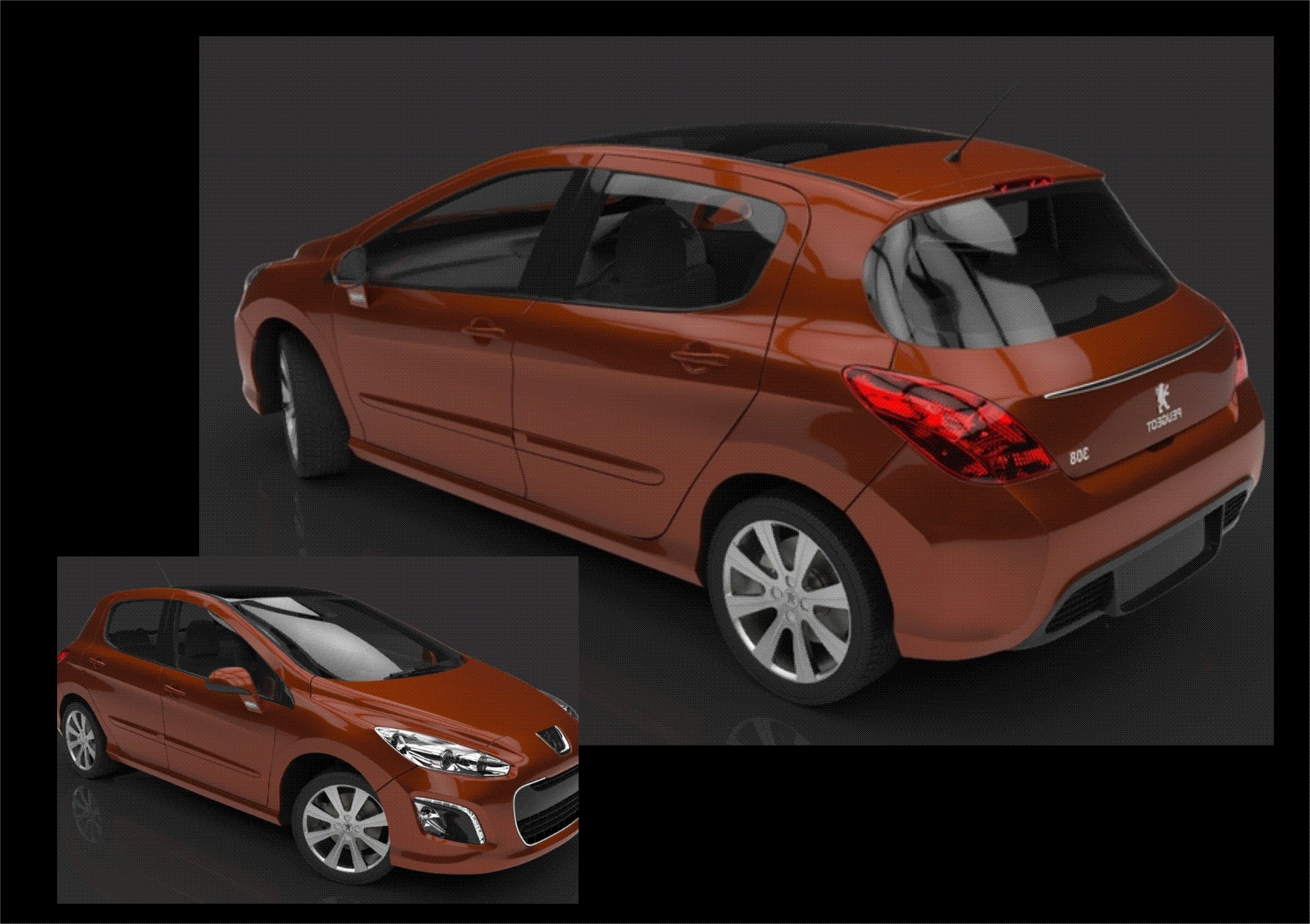 标致308. SW MAX IPT OBJ