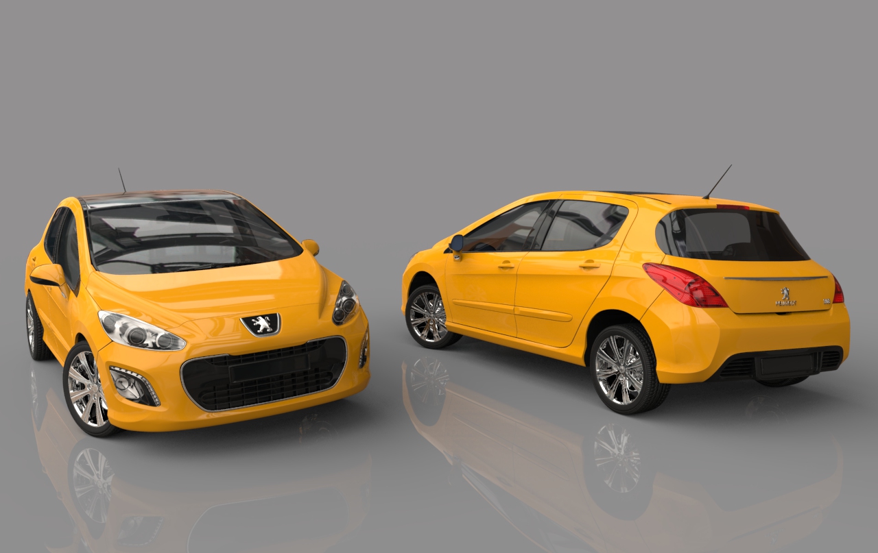 标致308. SW MAX IPT OBJ