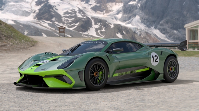 布拉汉姆 bt62 CATIA creo stp