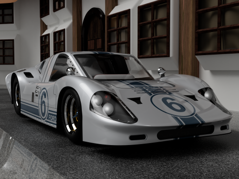福特 gt40 f3d stp