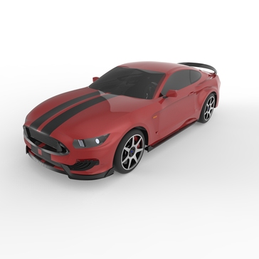 福特 野马 mustang SolidWorks igs