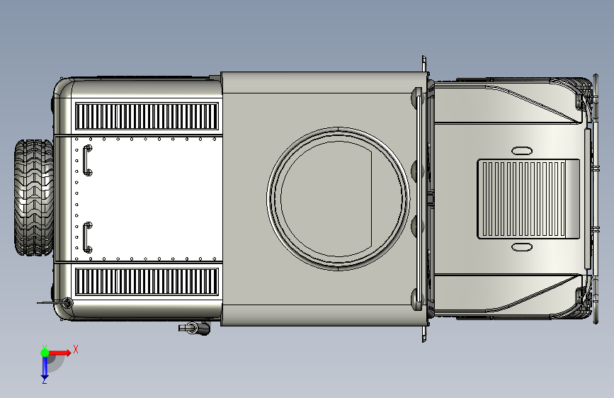 悍马 hummer h1 humvee stp_STEP_模型图纸下载 – 懒石网