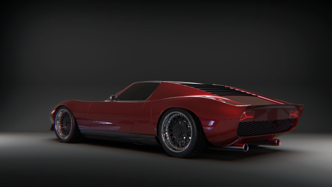 兰博基尼 miura SolidWorks  igs stp