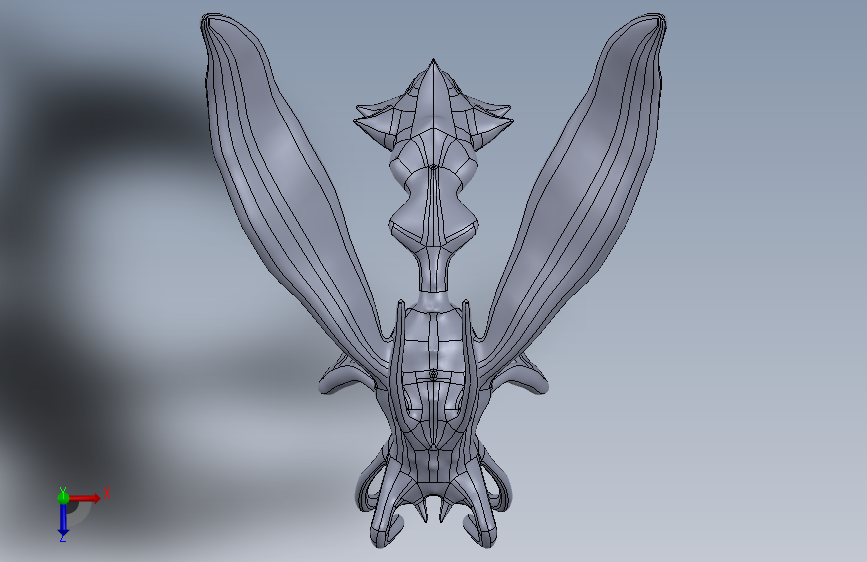 怪物_SOLIDWORKS 2012_模型图纸下载 – 懒石网