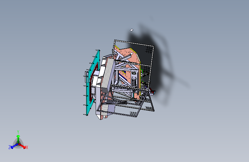 汽车引擎盖机器人自动焊接工作站（焊接夹具+转台系统）