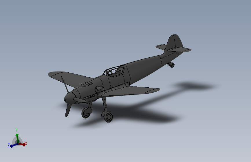 德国二战战斗机 BF109