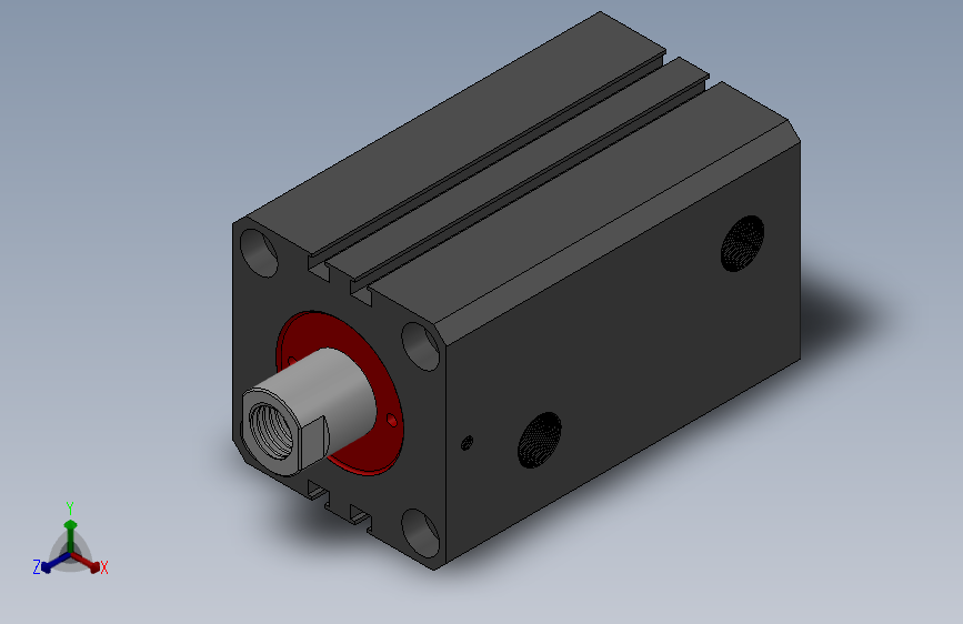 YBG-ZDG油压轴向单轴感应式薄型缸[YBG-ZDG32×30N]