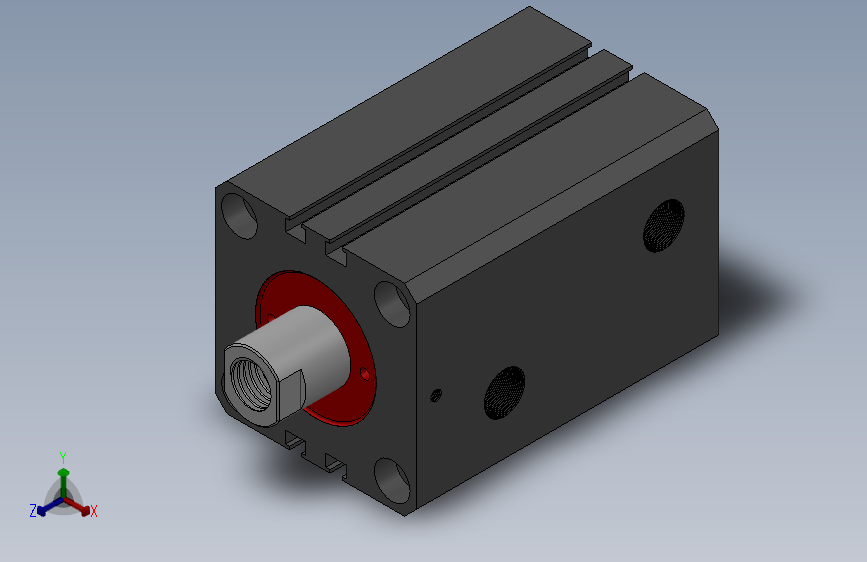 YBG-ZDG油压轴向单轴感应式薄型缸[YBG-ZDG32×20N]