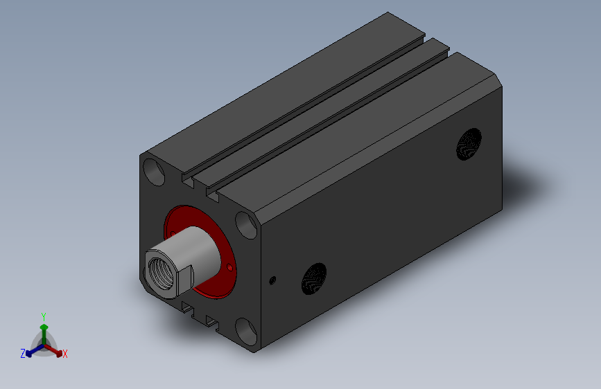 YBG-ZDG油压轴向单轴感应式薄型缸[YBG-ZDG32×50N]