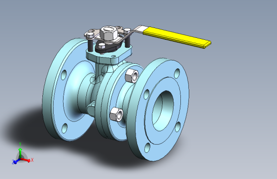 ASME 150 级法兰球阀3寸