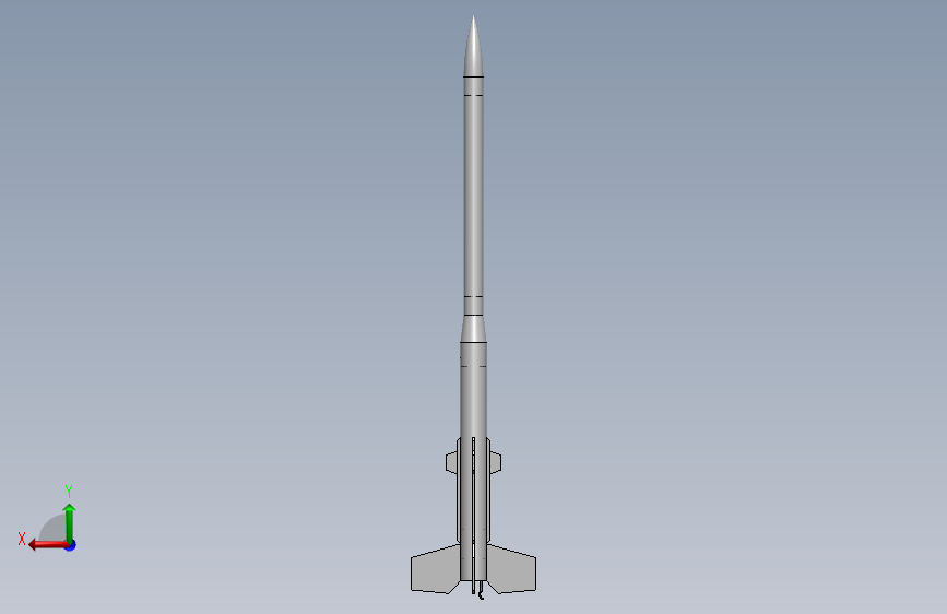 火箭_SOLIDWORKS 2011_模型图纸下载 – 懒石网