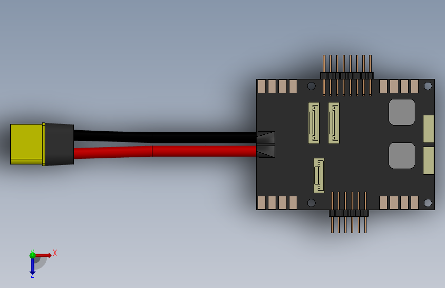 PM07 电源模块_SOLIDWORKS 2021_模型图纸下载 – 懒石网