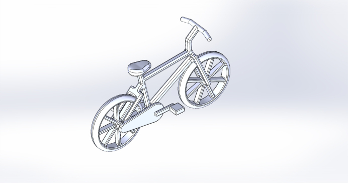 迷你自行车（用于 3d 打印）