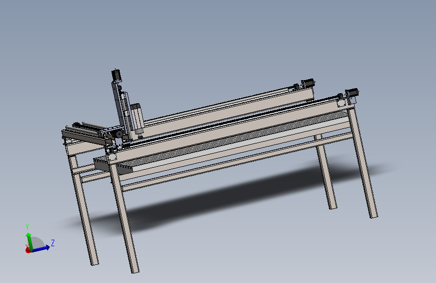 CNC 刳刨机总成