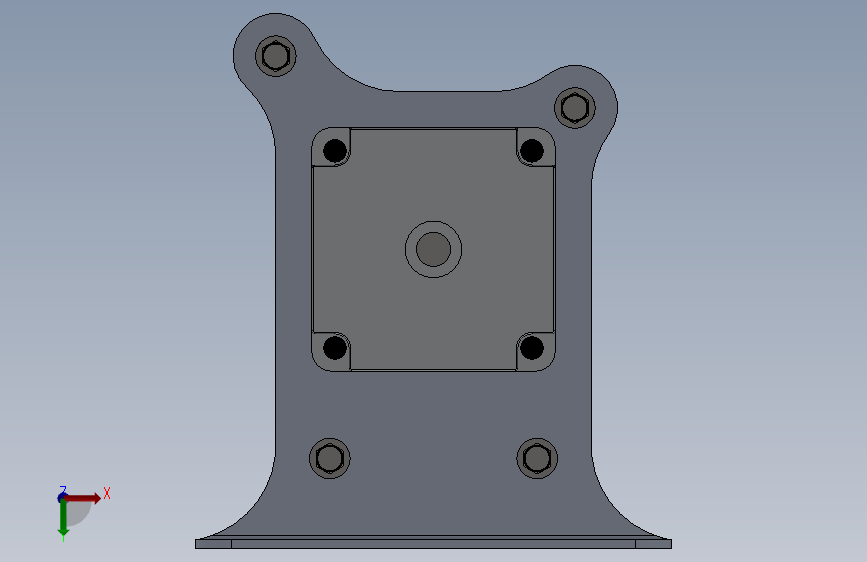 步进电机支架和皮带张紧器