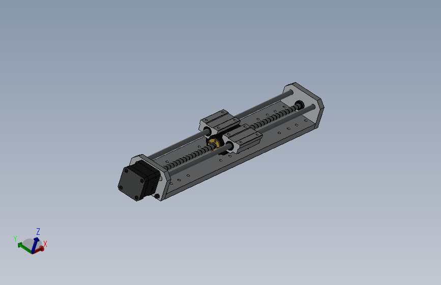 直线导轨 400mm x 8mm 导轨