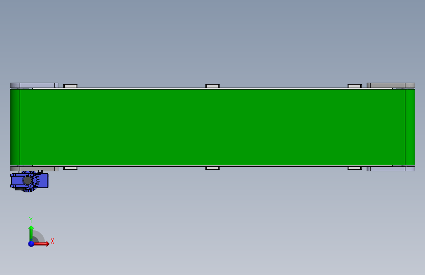 输送带 Solidworks 2020 模型图纸下载 懒石网