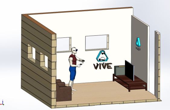 虚拟现实-HTC+Vive游戏室