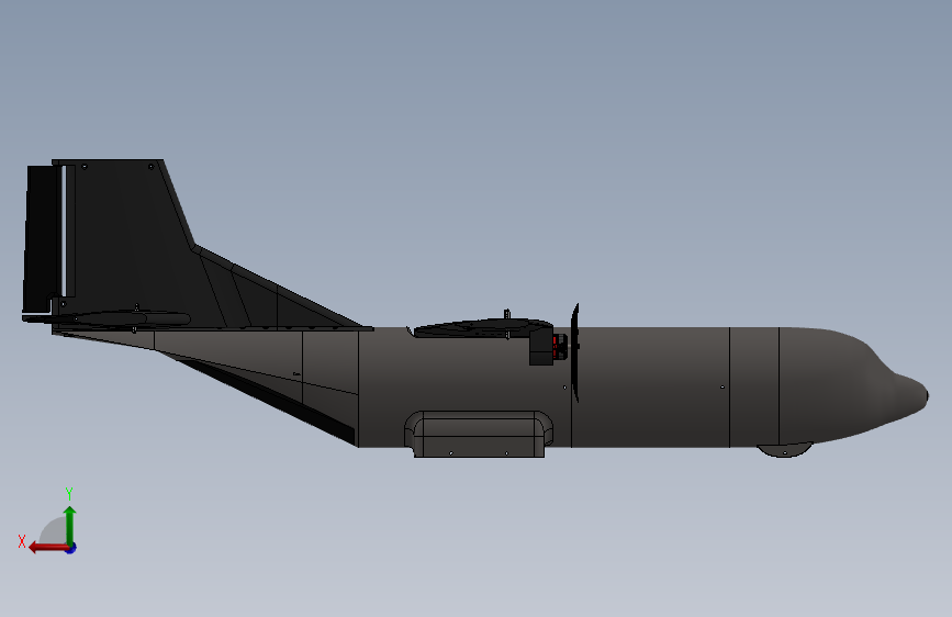 C-130 飞机 背面视图