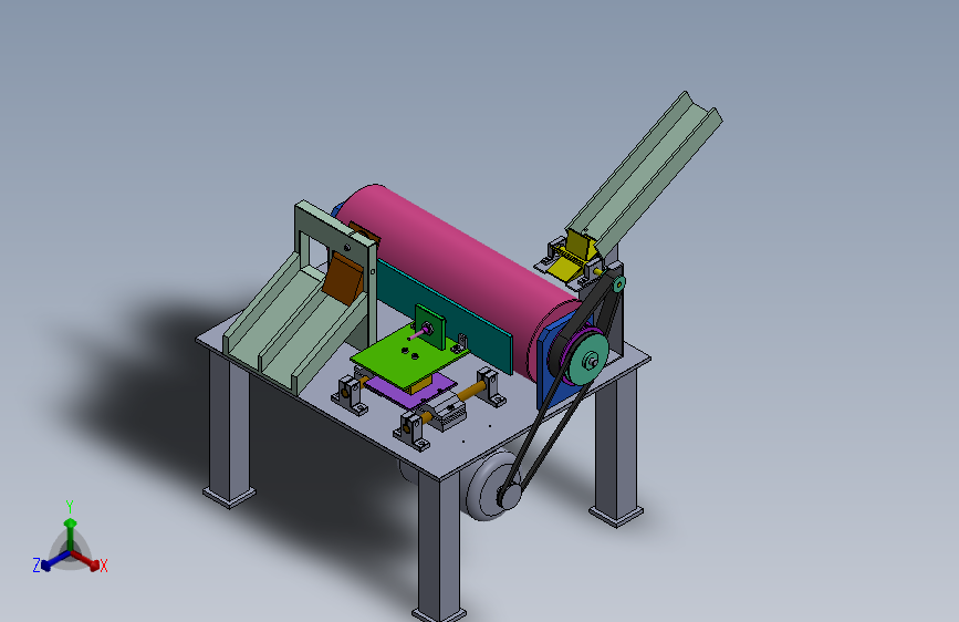 检测设备CAD图纸＋三维模型SolidWorks模型