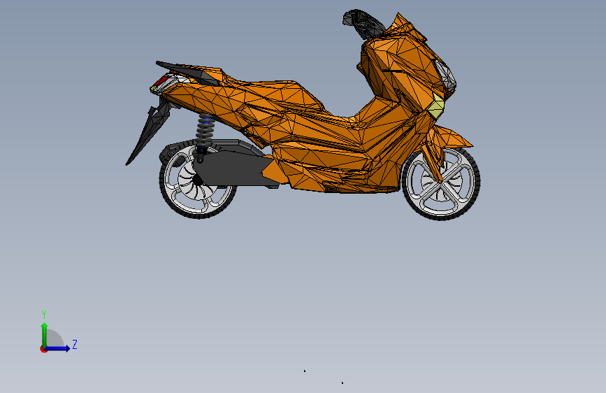 雅马哈 NMAX 155 左侧视图